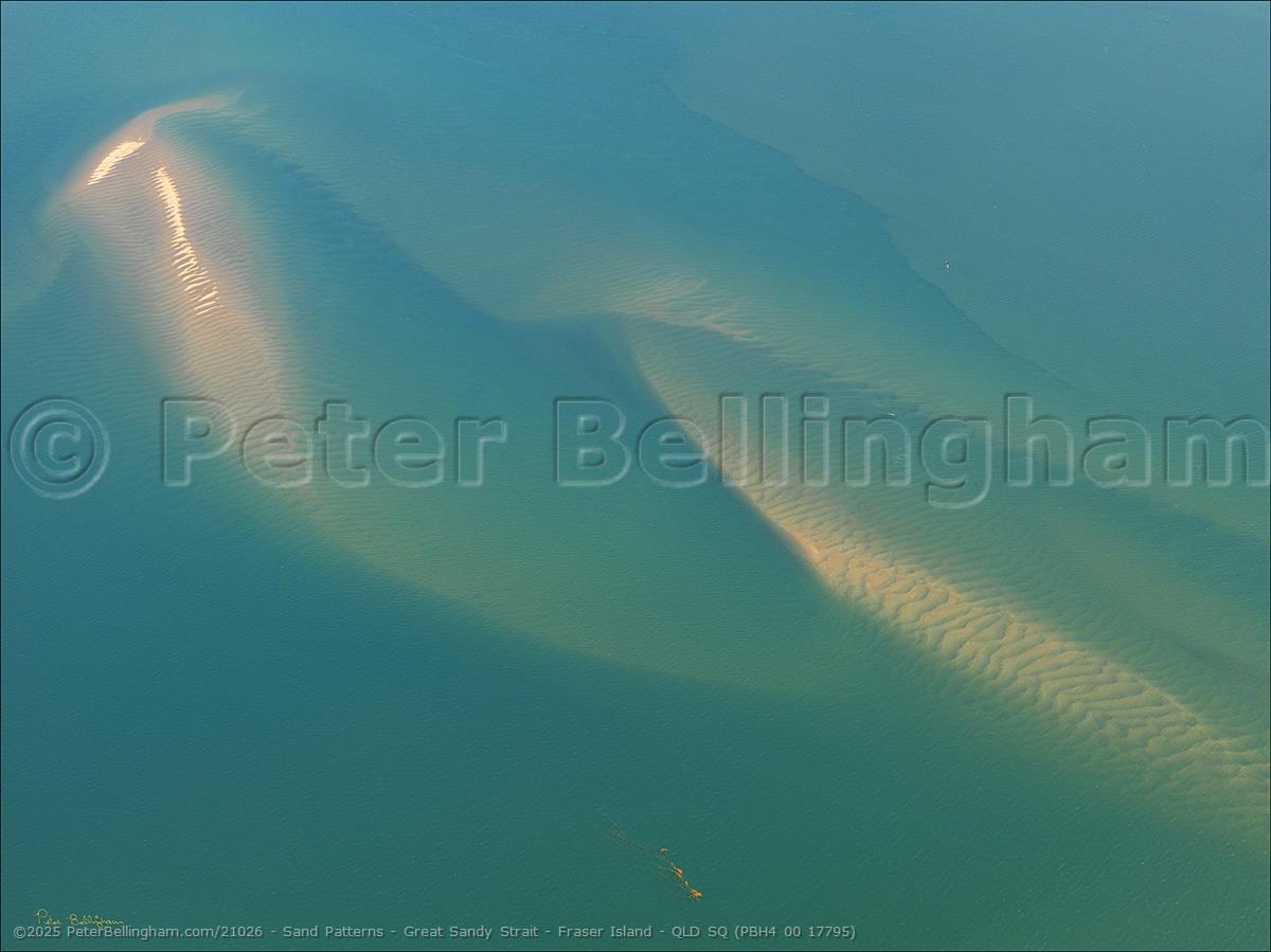 Peter Bellingham Photography Sand Patterns - Great Sandy Strait - Fraser Island - QLD SQ (PBH4 00 17795)